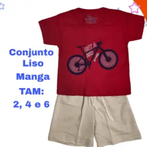 Conjunto Liso Manga RF-319