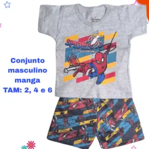 Conjunto Liso Manga RF-321