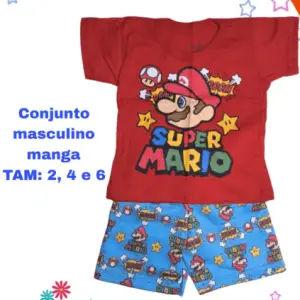 Conjunto Liso Manga RF-322