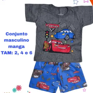 Conjunto Liso Manga RF-325