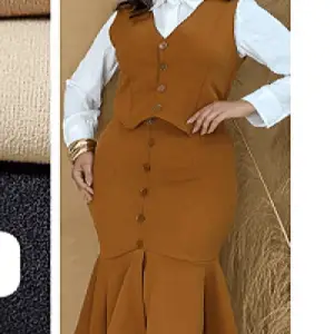 Conjunto Saia/colete RF179