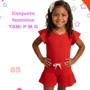 Conjunto Feminino Liso RF-302