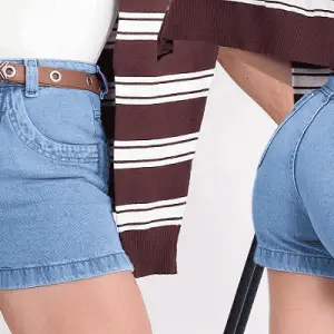 Short Slim c Cinto RF-105