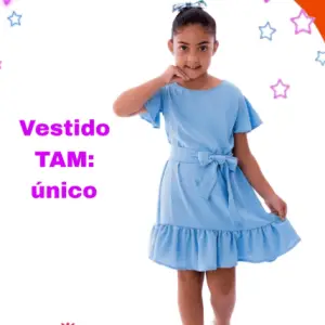 Vestido Duna Cinto RF-315